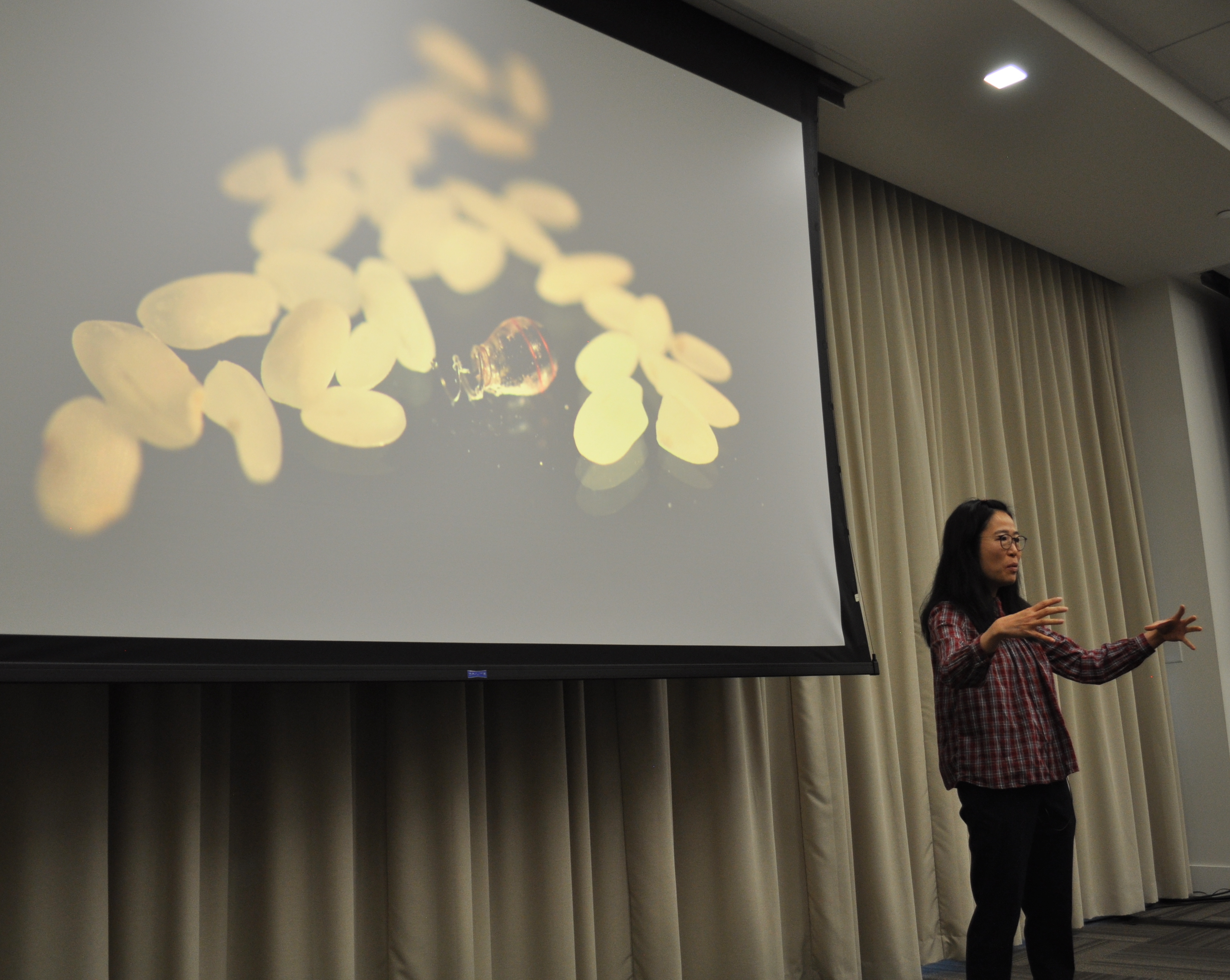 Ada Poon, at the Chan Zuckerberg Biohub.