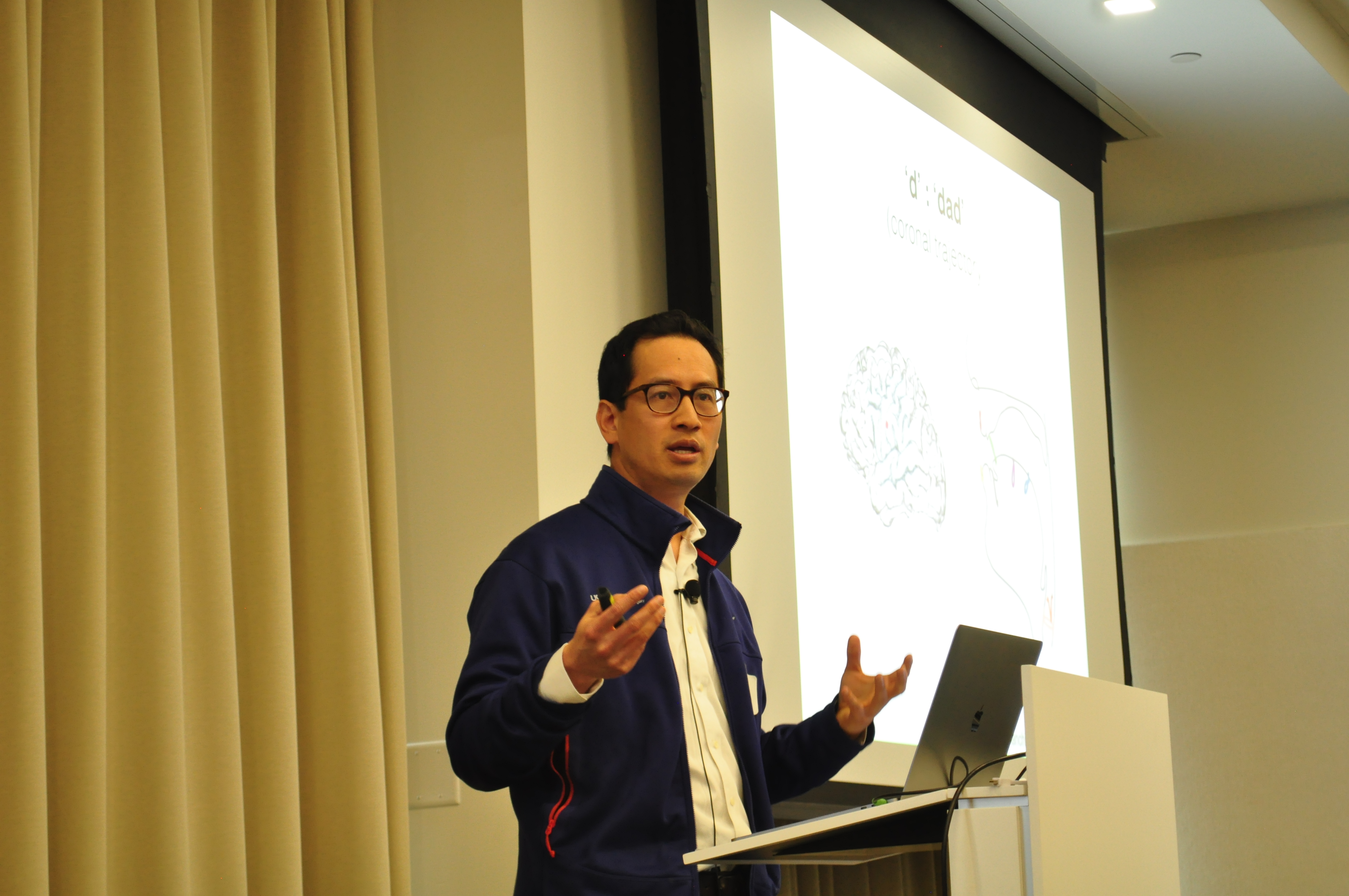 Edward Chang, at the Chan Zuckerberg Biohub.