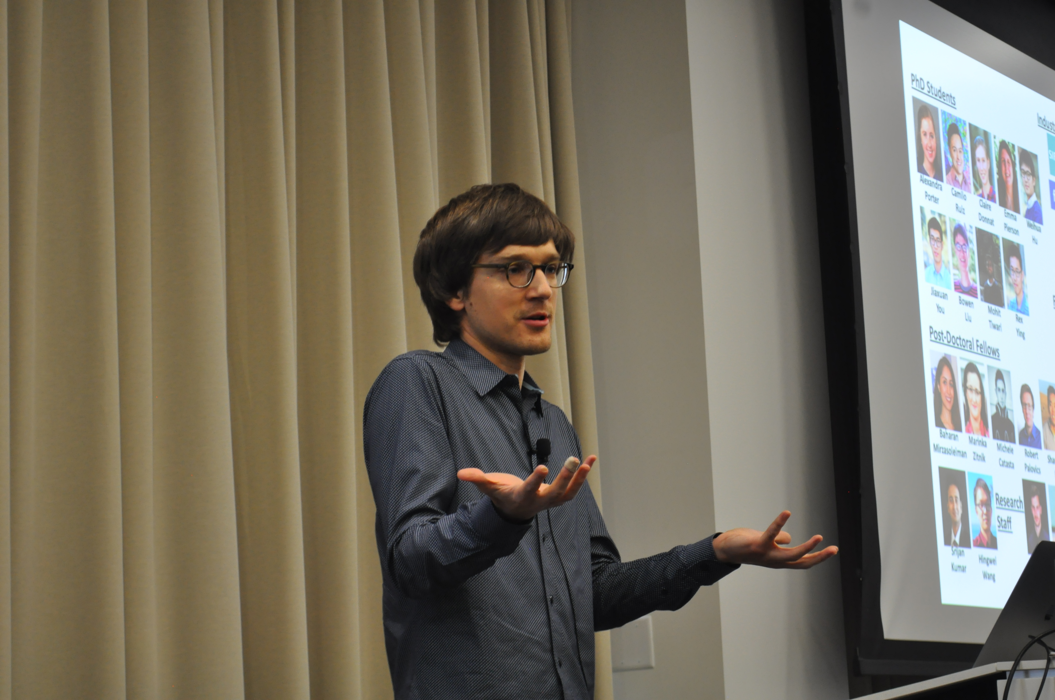 Jure Leskovec, at the Chan Zuckerberg Biohub.