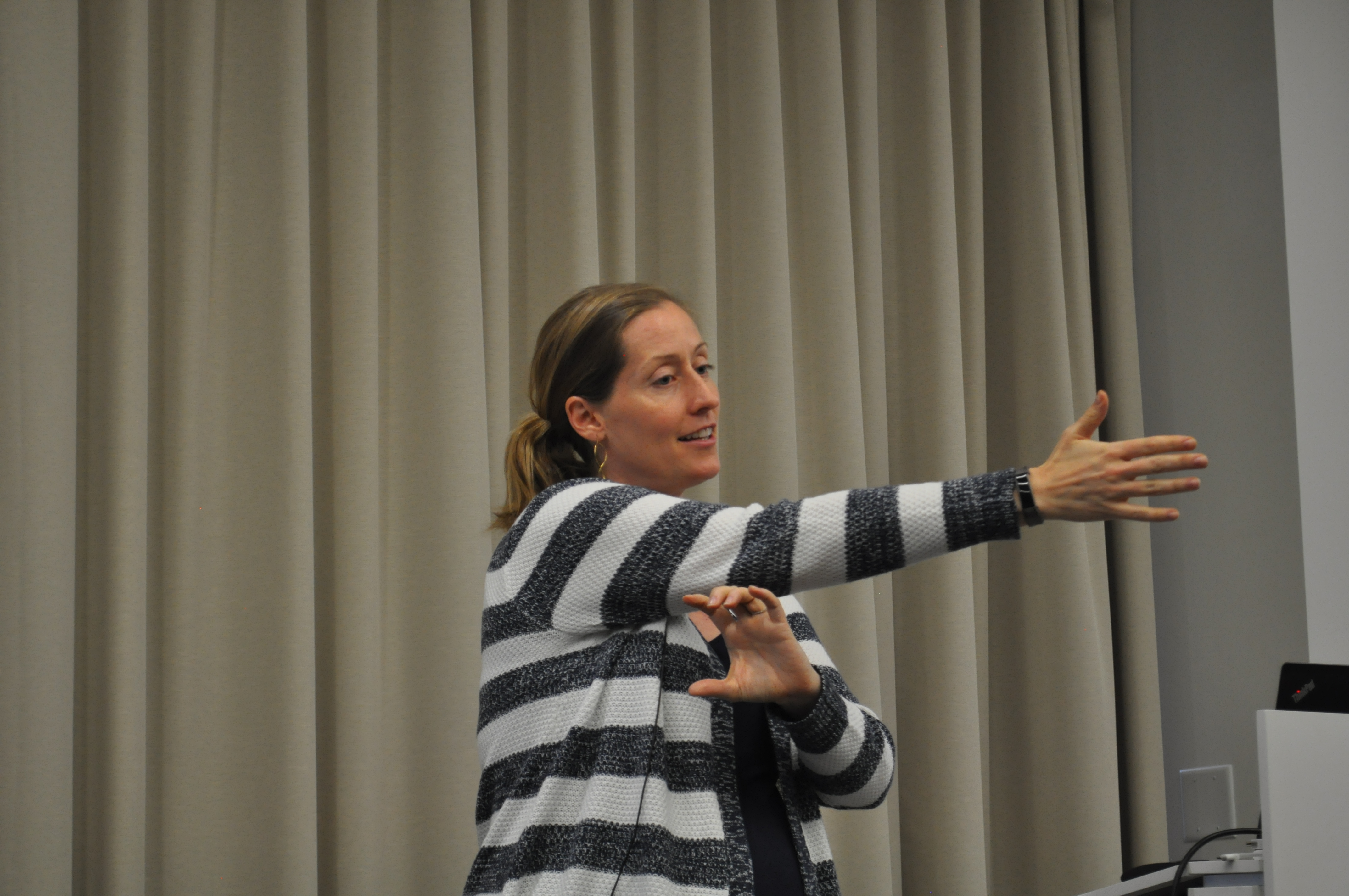 Laura Waller at the Chan Zuckerberg Biohub.