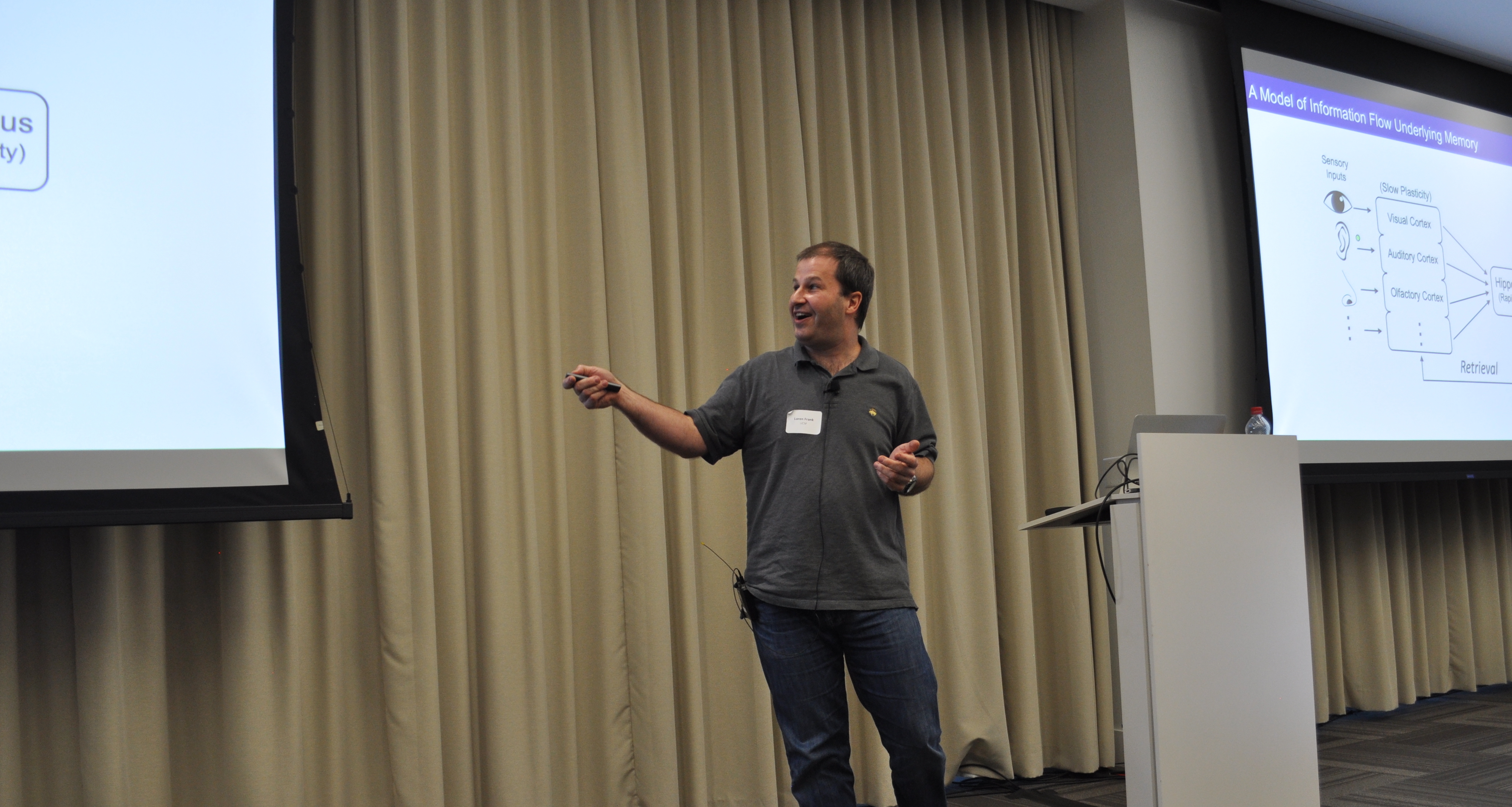 Loren Frank at the Chan Zuckerberg Biohub.